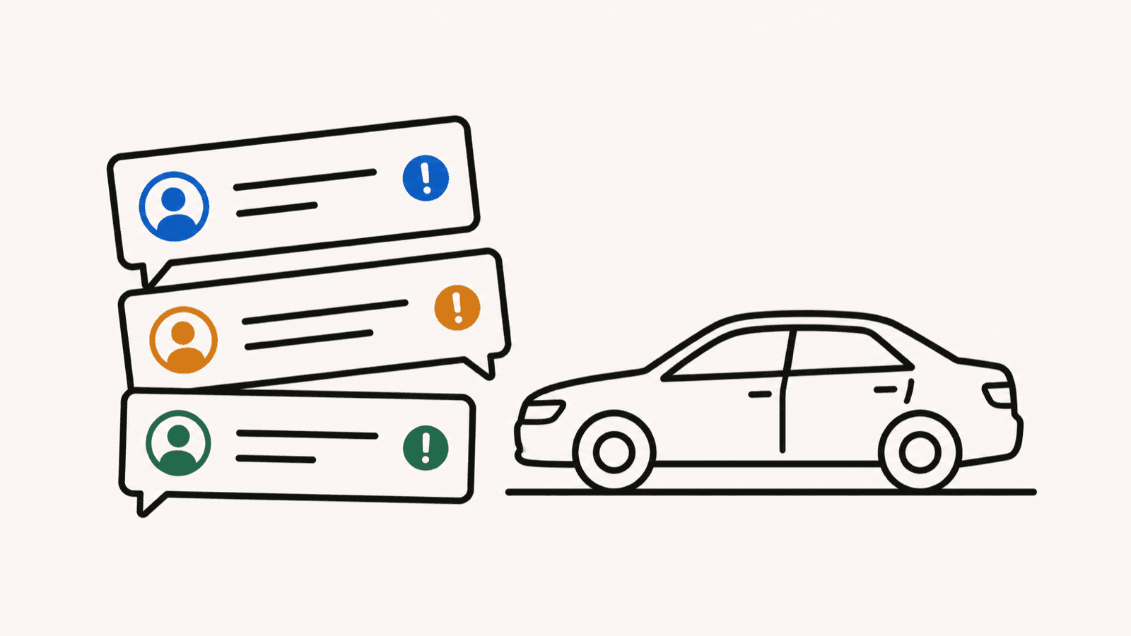 Illustration of owner-reported vehicle complaints